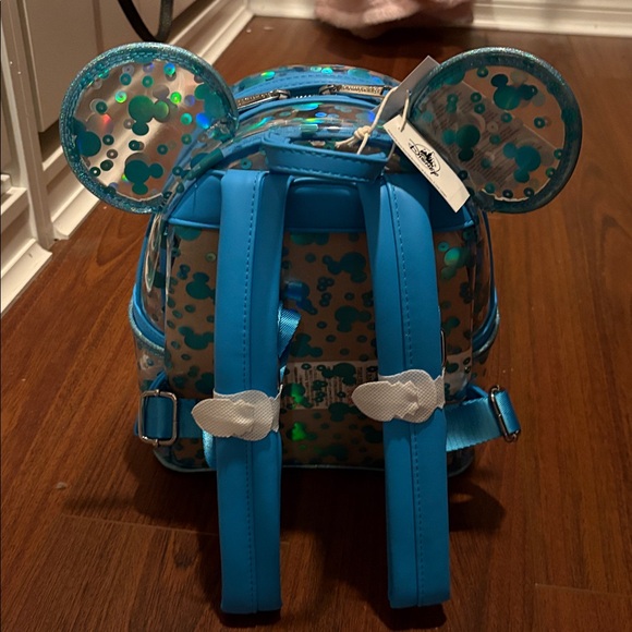 Disney Parks Mickey Mouse Ear Clear  Loungefly NWT main image 5
